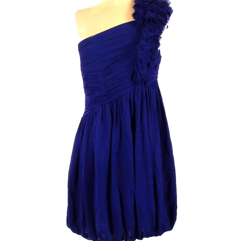 Robert Rodriguez purple cocktail dress